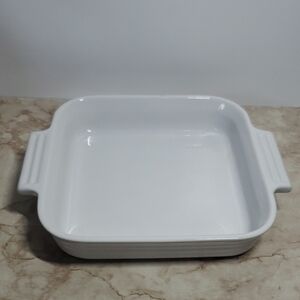 Le Creuset White Ceramic Baking Dish